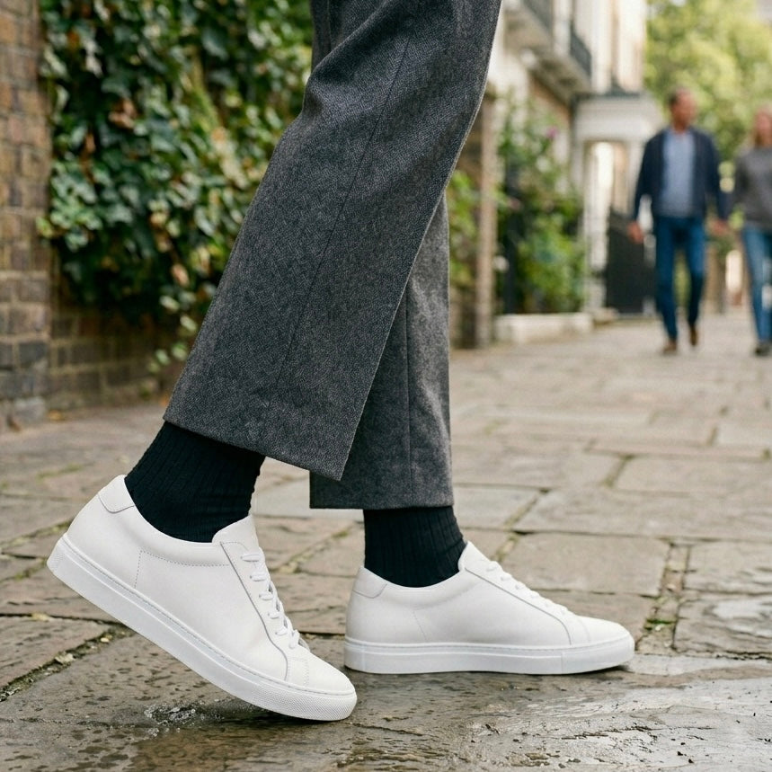 Minimalist White Trainers